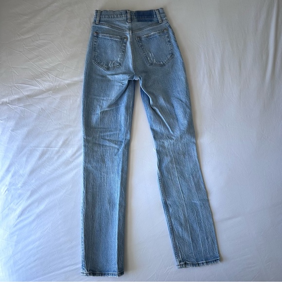 Abercrombie & Fitch 90s Ultra High Rise Straight Jeans - 24L - Picture 4 of 10